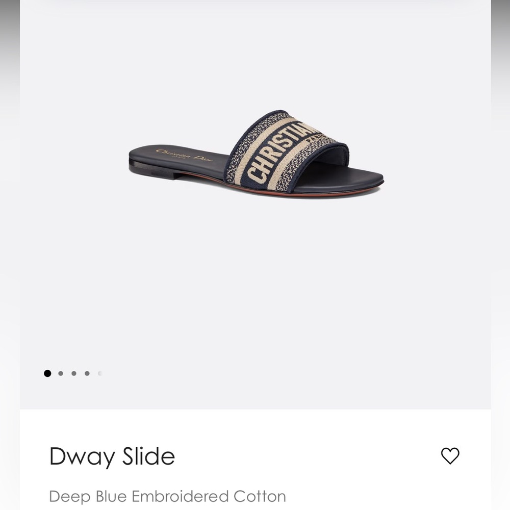 Dior Dway Slides